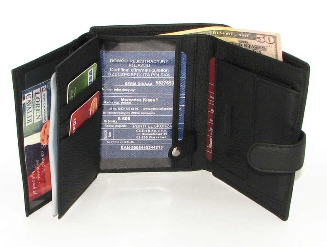 Кошелек мужской ST101 BLACK Кошелек мужской ST101 BLACK